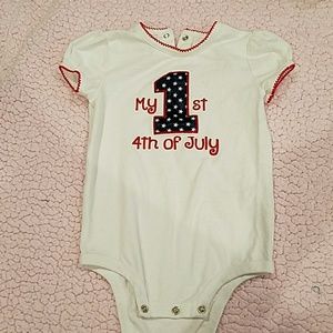 4th of July onesie